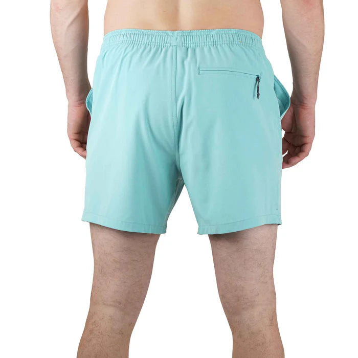 Aftco Strike Swim Shorts -Pastel Turquoise