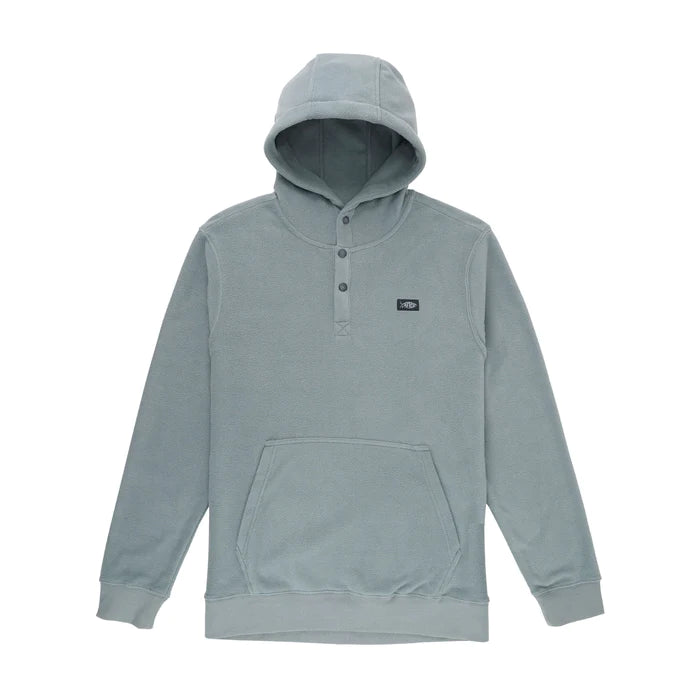 AFTCO Fish Camp Hoodie- Steel
