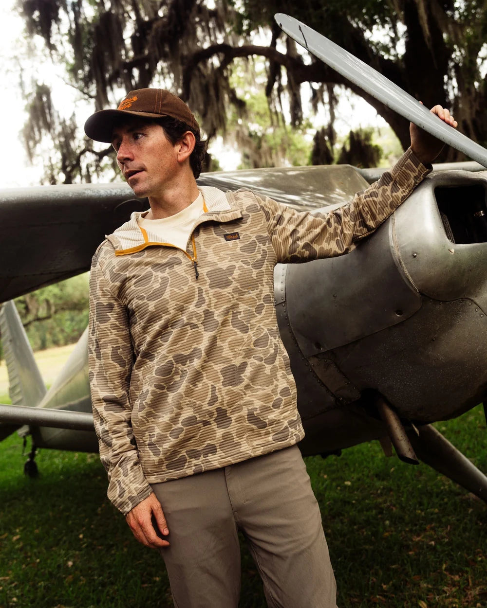 Marsh Wear Sullivan Hoodie - Khaki Mallard Camo