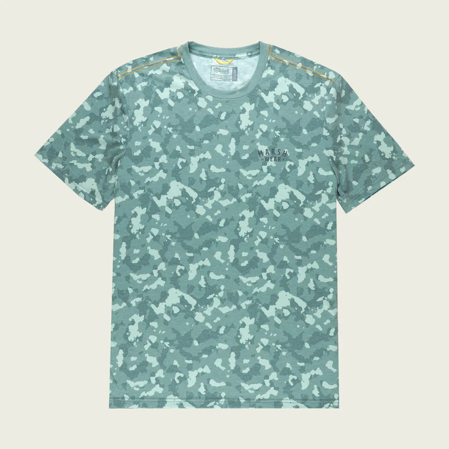 Marsh Wear Stackhouse Hagood S/S Shirt - LilyPad Foxhole Camo