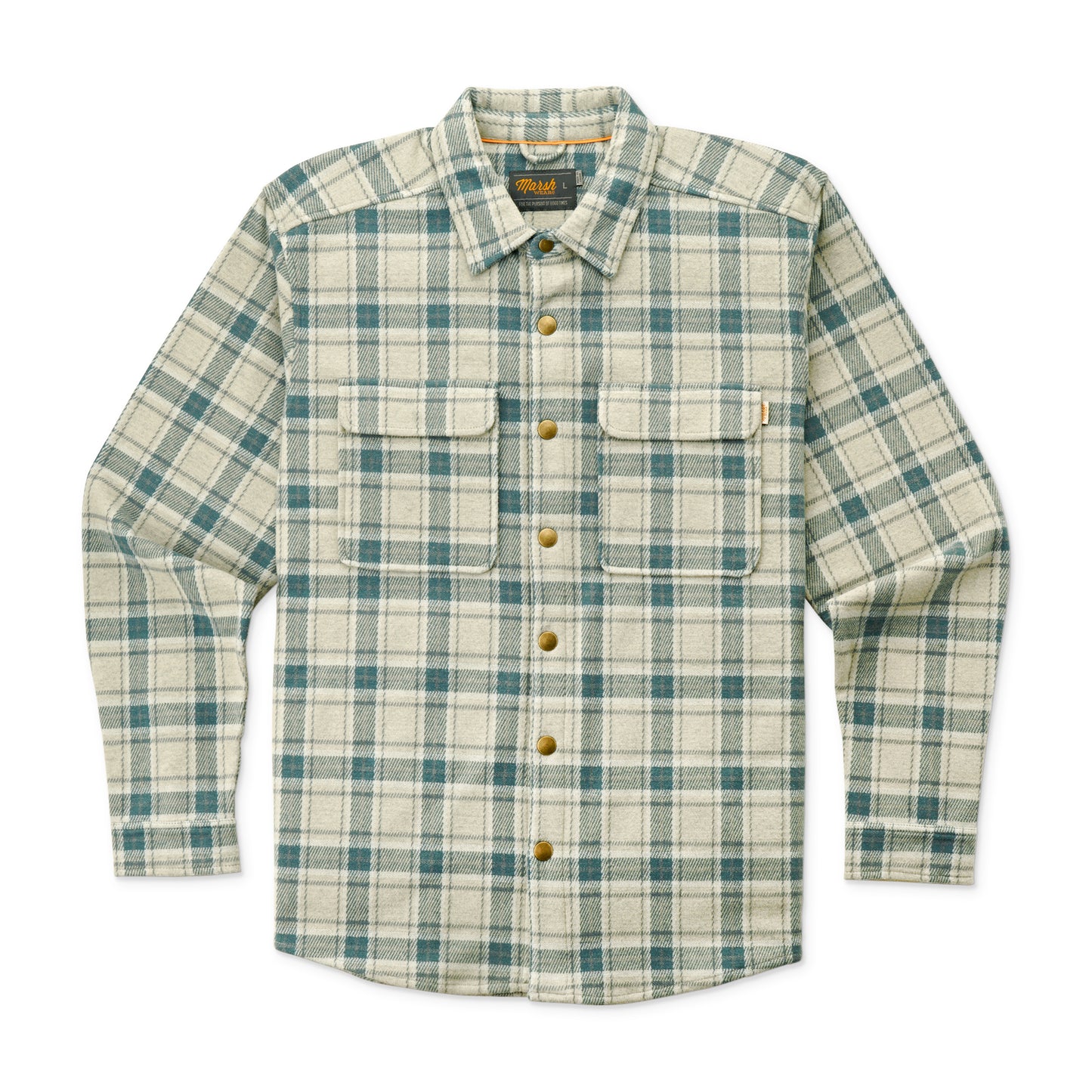 Marsh Wear Seadrift Overshirt - Pelican