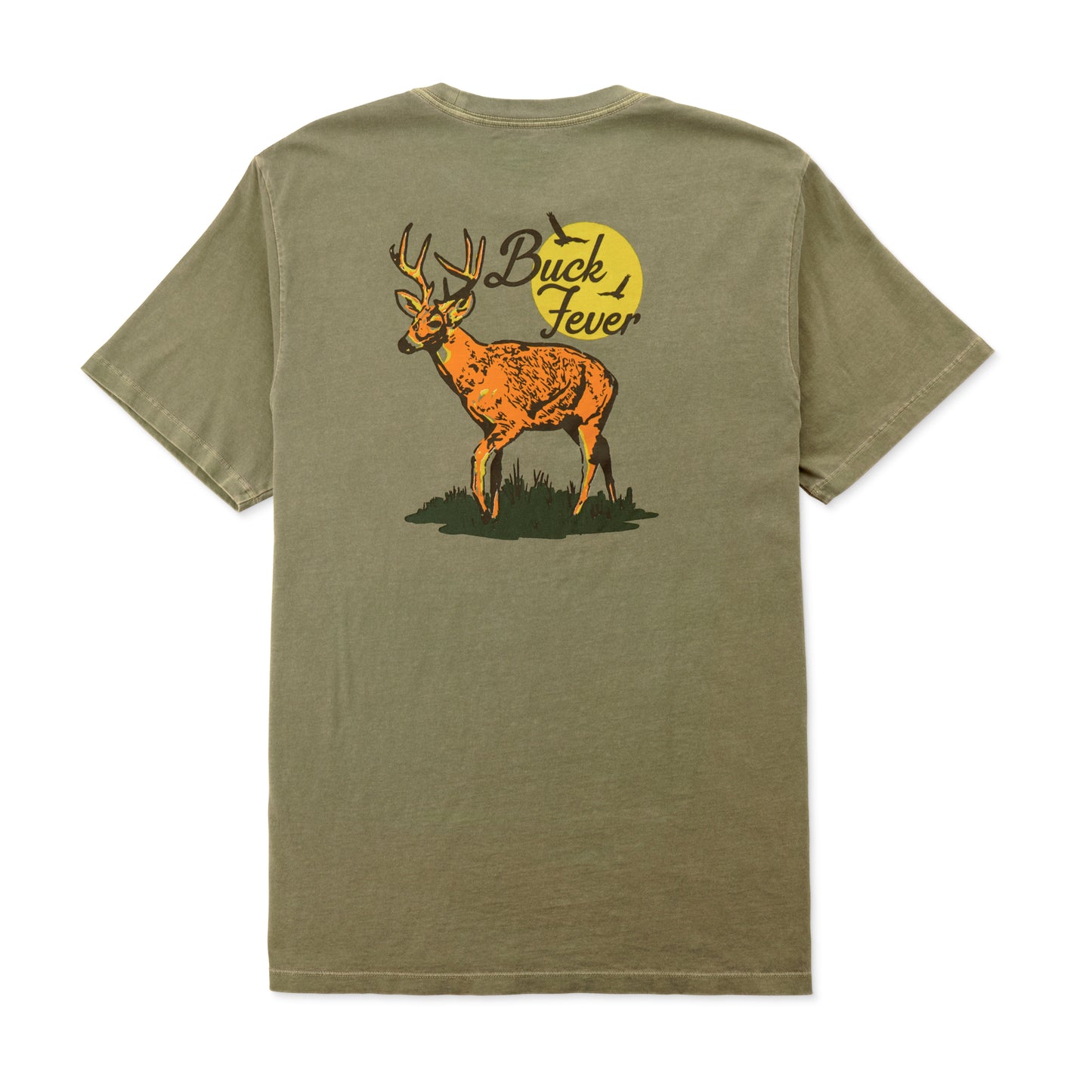 Marsh Wear Buck Fever Tee - Vintage Moss