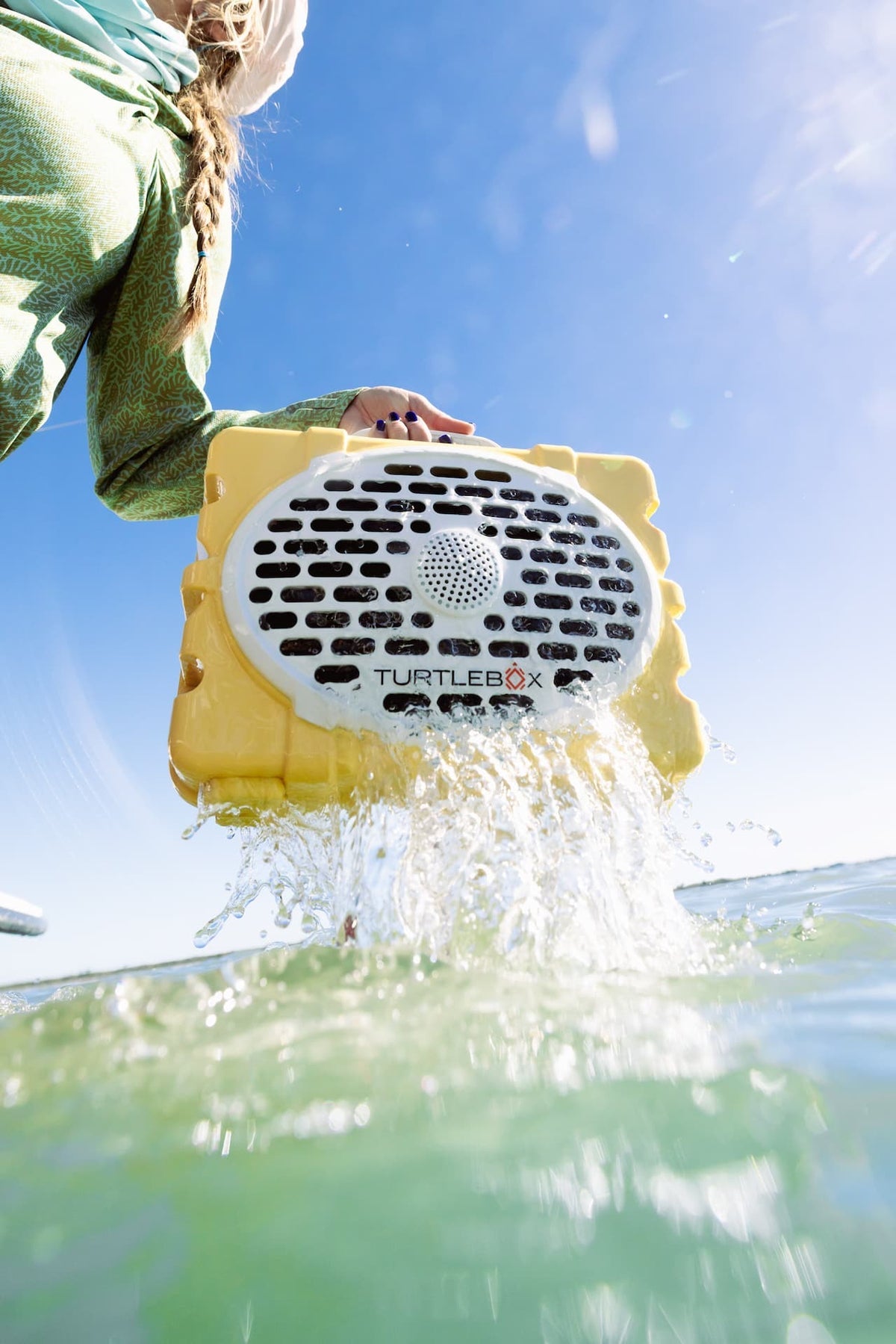 Turtlebox Gen 3 Waterproof Speaker - Fighting Lady Yellow