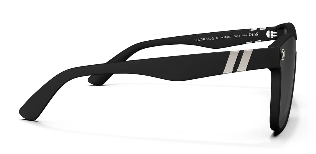 Blenders Eyewear Nocturnal Q ll Polarized - Matte Black/Smoke
