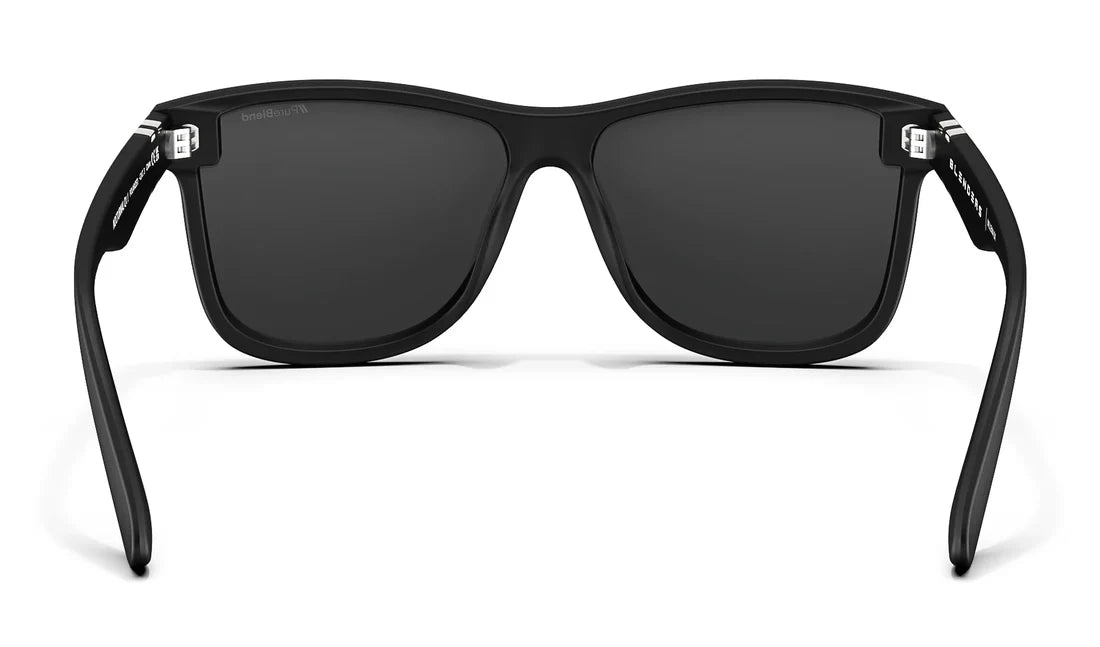 Blenders Eyewear Nocturnal Q ll Polarized - Matte Black/Smoke