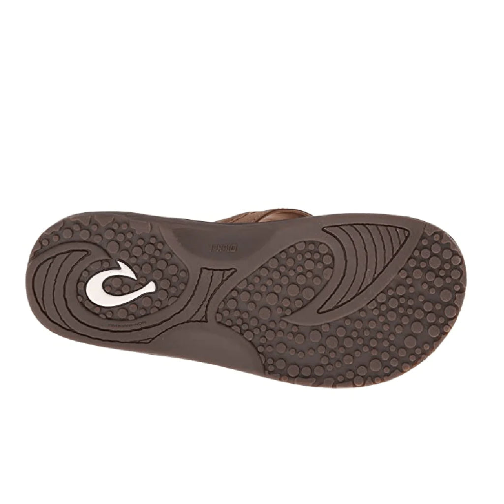 Olukai Mens Hokua Sandal - Tan/Tan