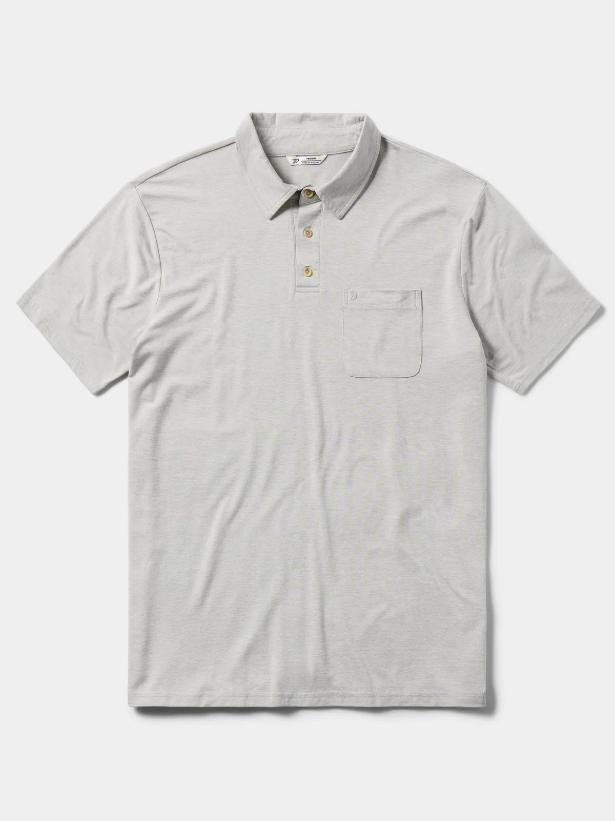 Duck Camp Men's Original Bamboo Polo Heathered - Highrise