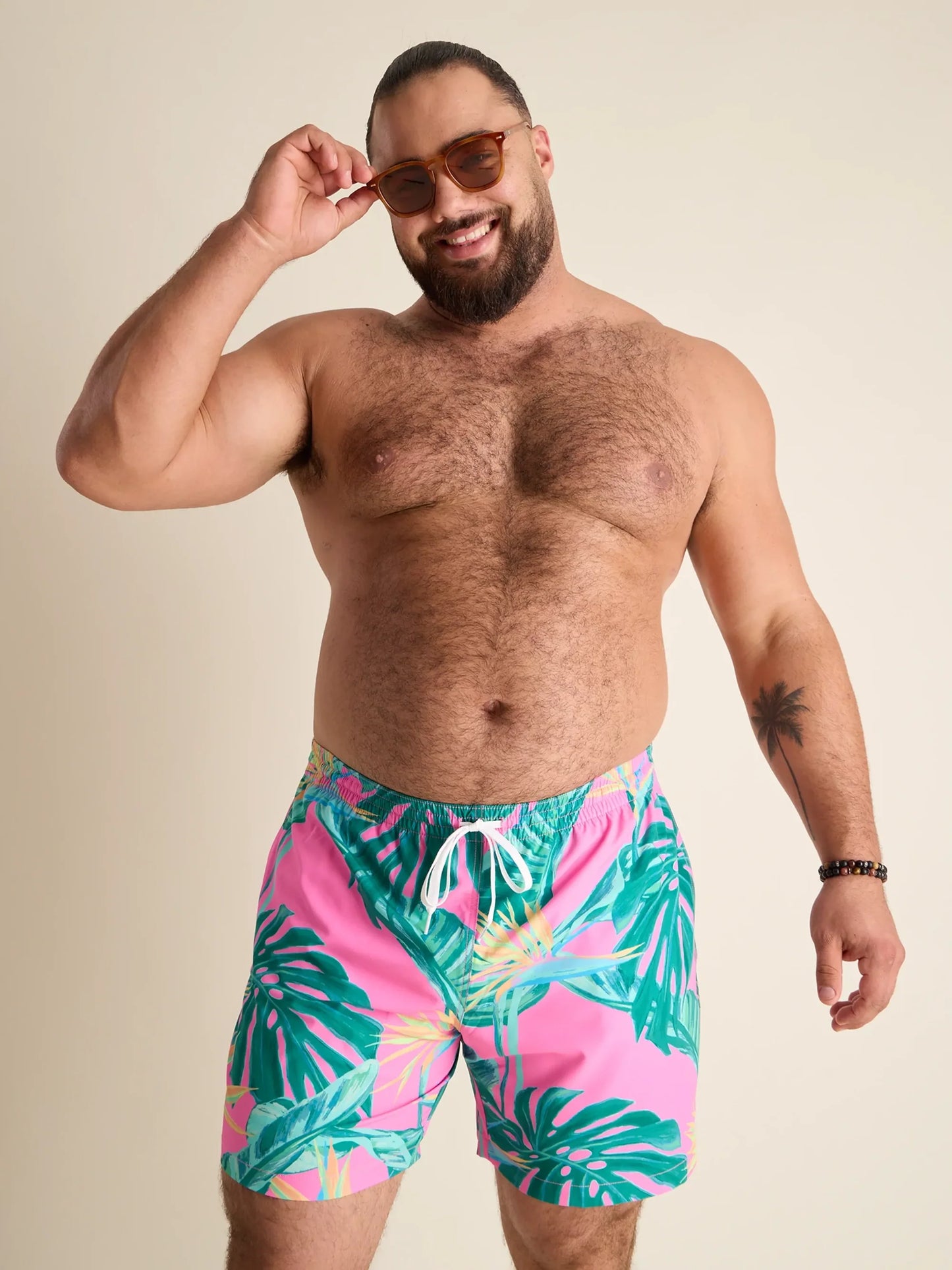 Chubbies Lined Classic Swim Trunk The Birds of Paradise