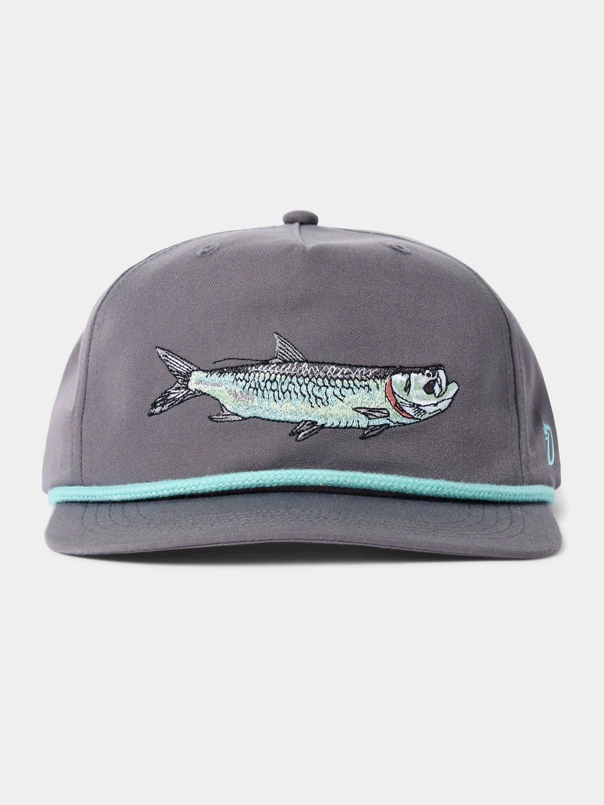 Duck Camp Tarpon Rope Hat - Charcoal