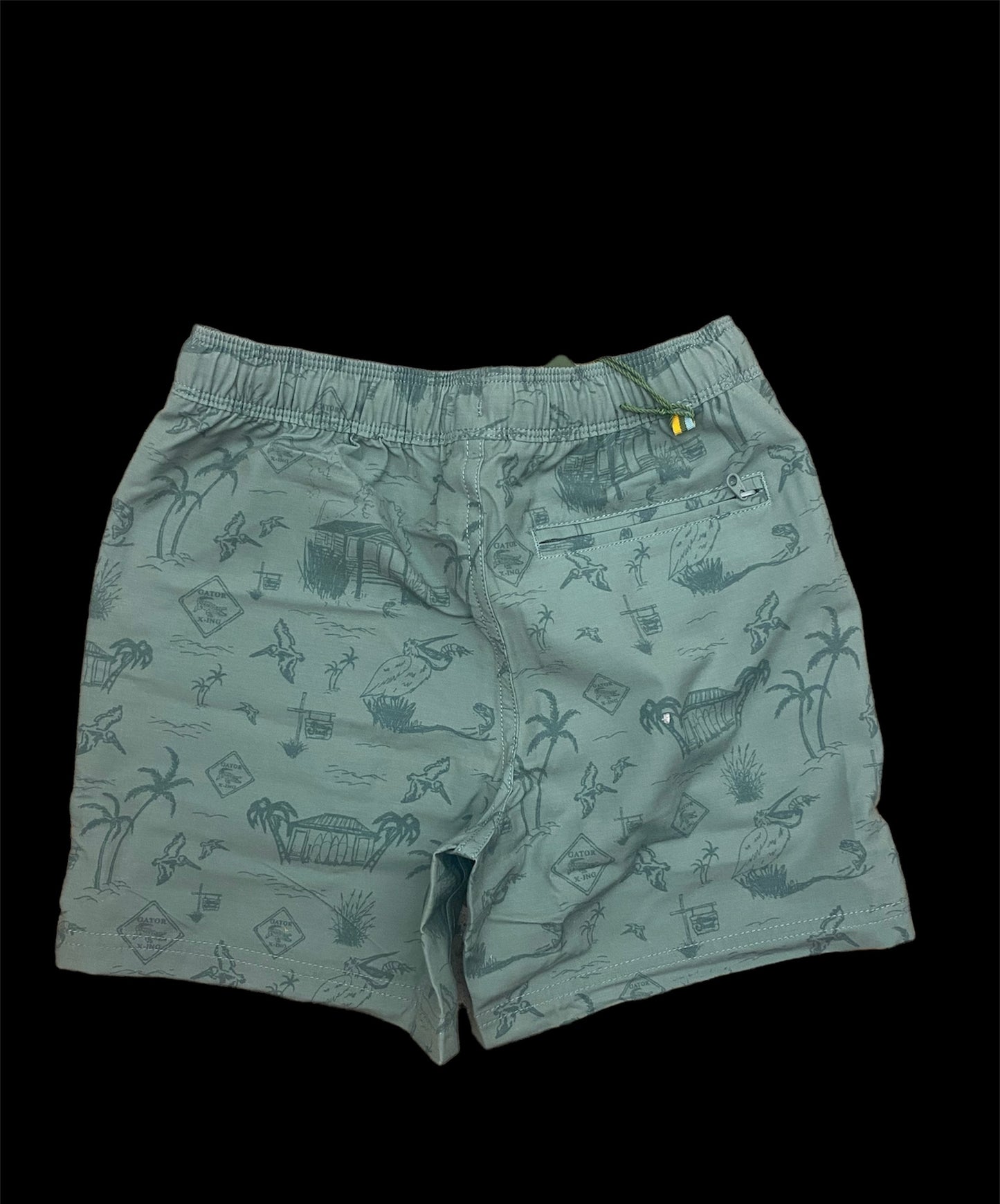 Marsh Wear Youth Fulton Volley Shorts - Duck Green