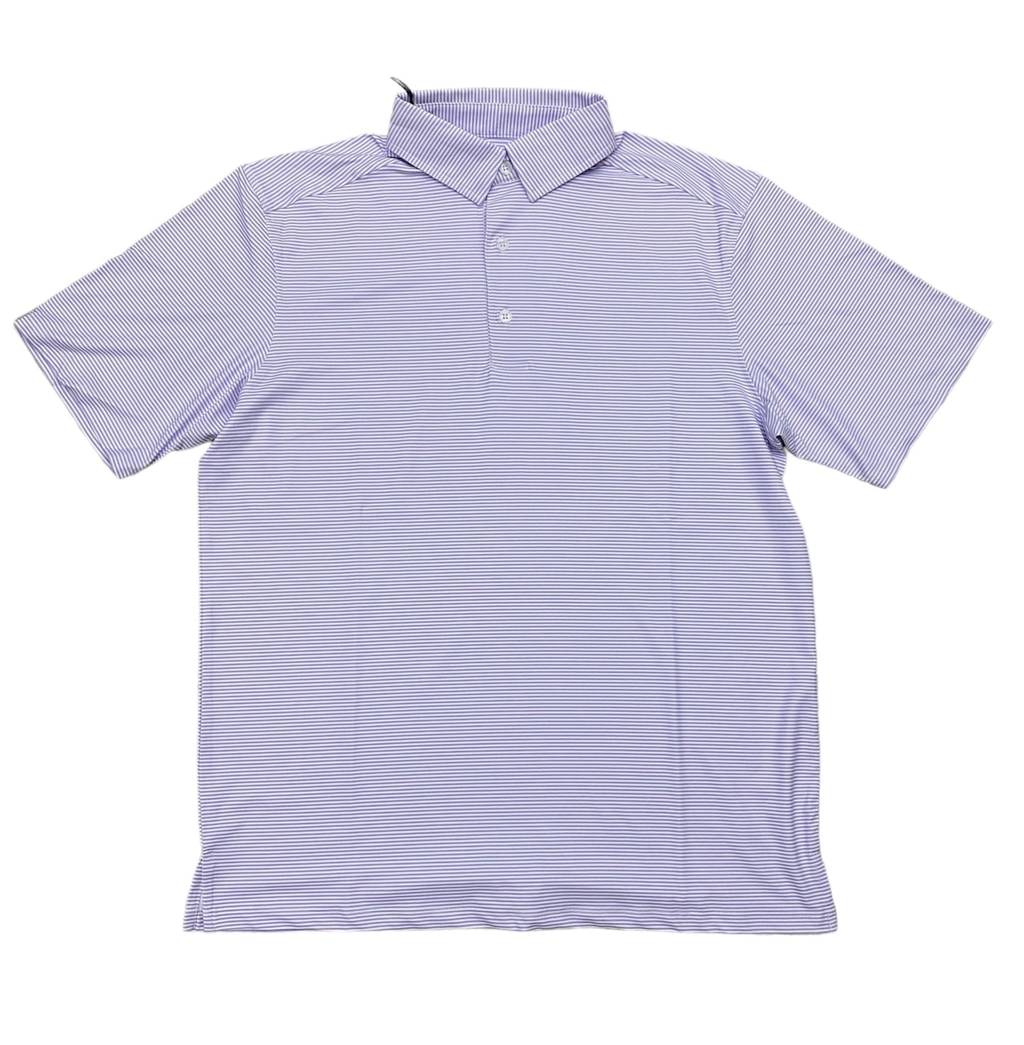 Meripex Purple/White Strip Polo