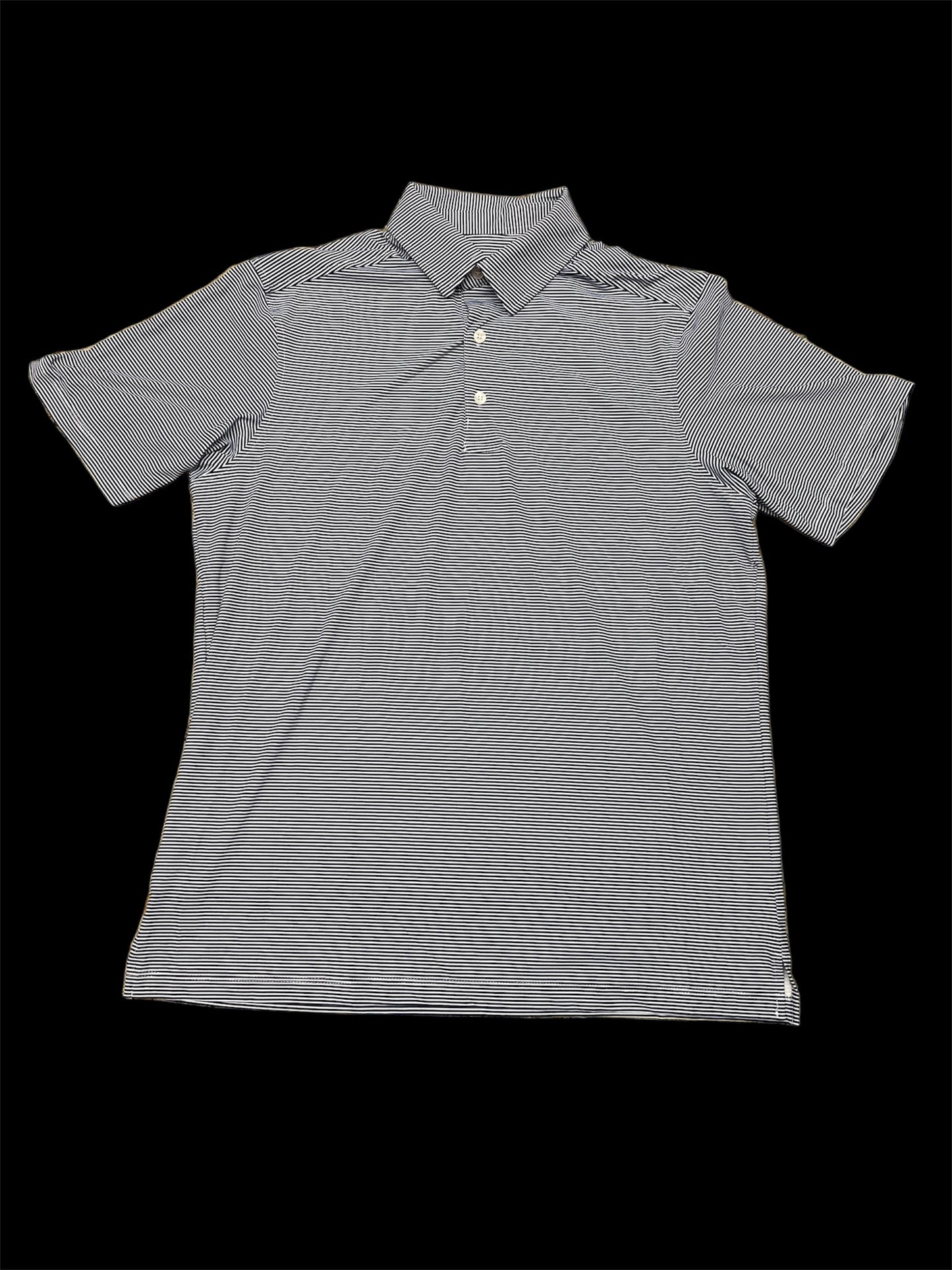 Meripex Performance Polo - Navy/White Stripes