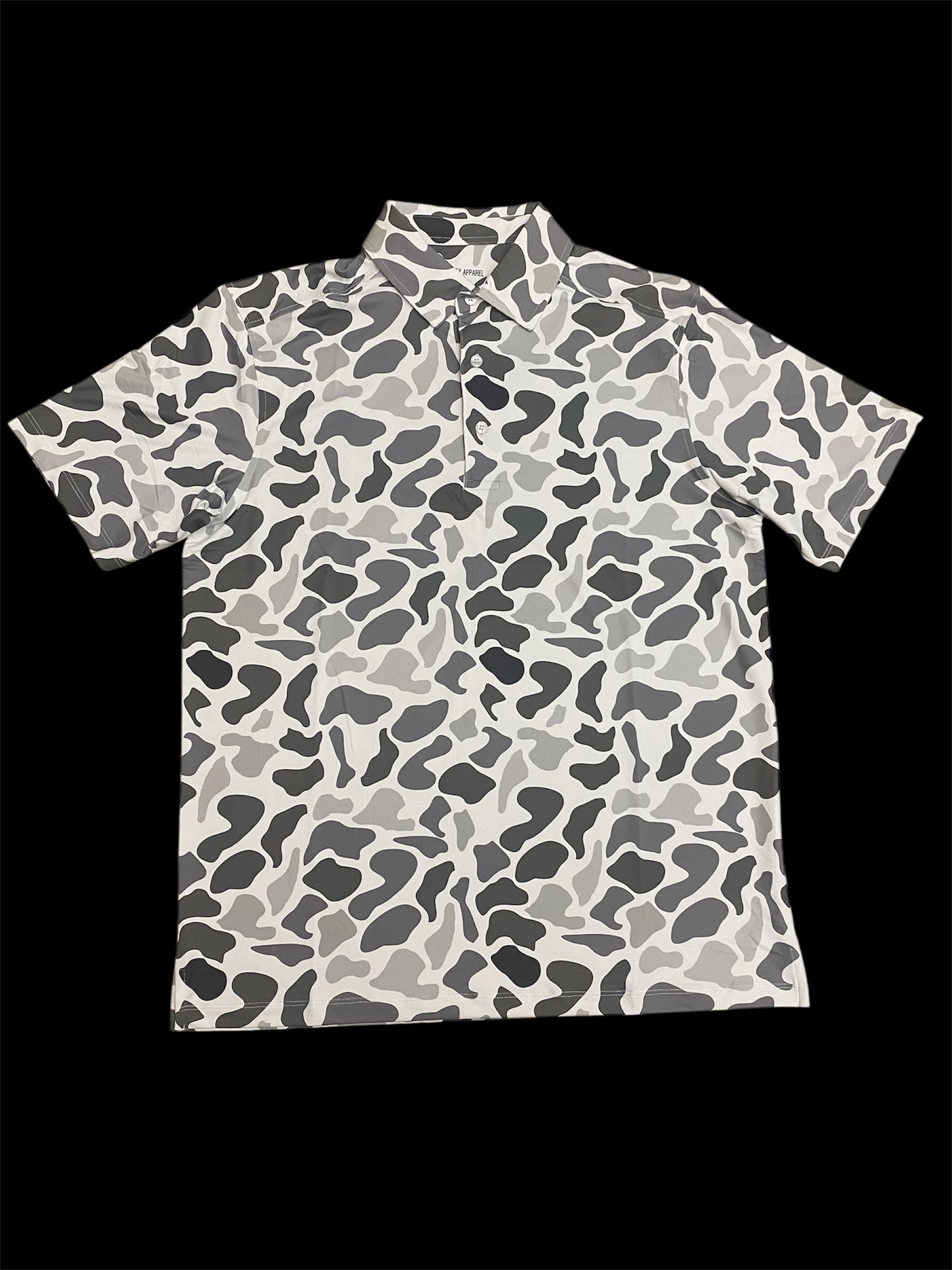 Meripex White Camo Polo