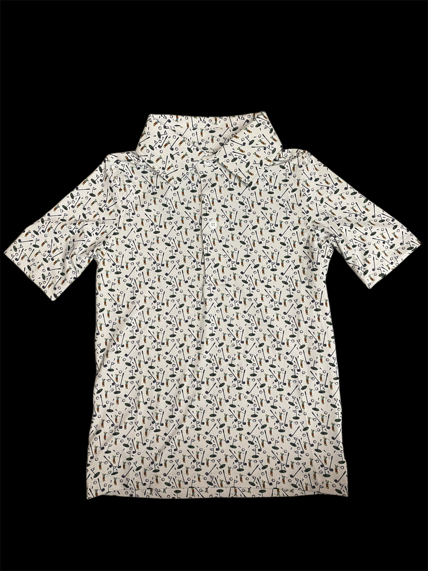 Meripex Youth Performance Polo - On The Green