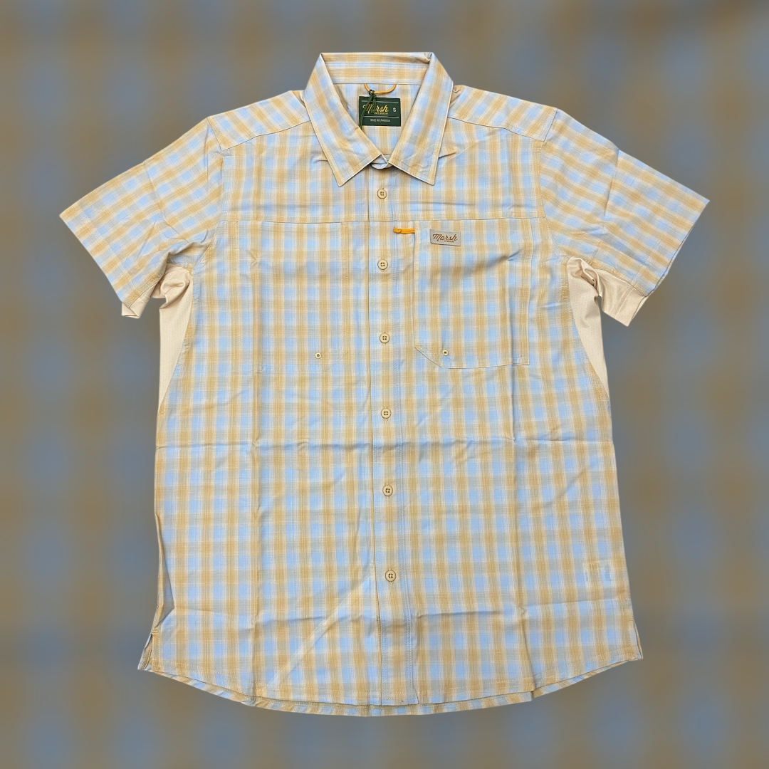 Marsh Wear Lenwood HG Tech Button Up - Wheat