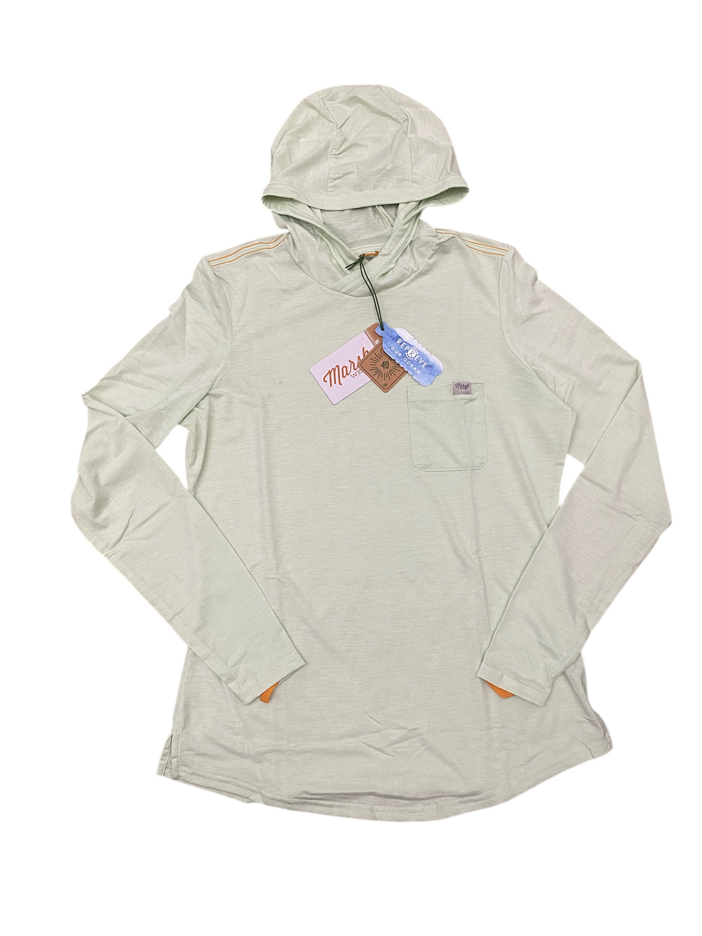 Marsh Wear Women's Buxton Hagood Hood Shirt - Ambrosia Heather