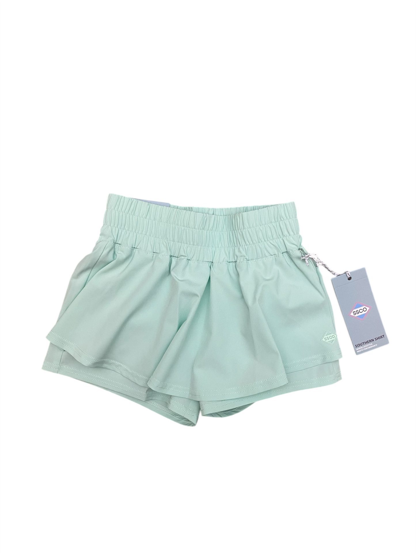 SSCO Youth Girls Hybrid Skort - Island Reef