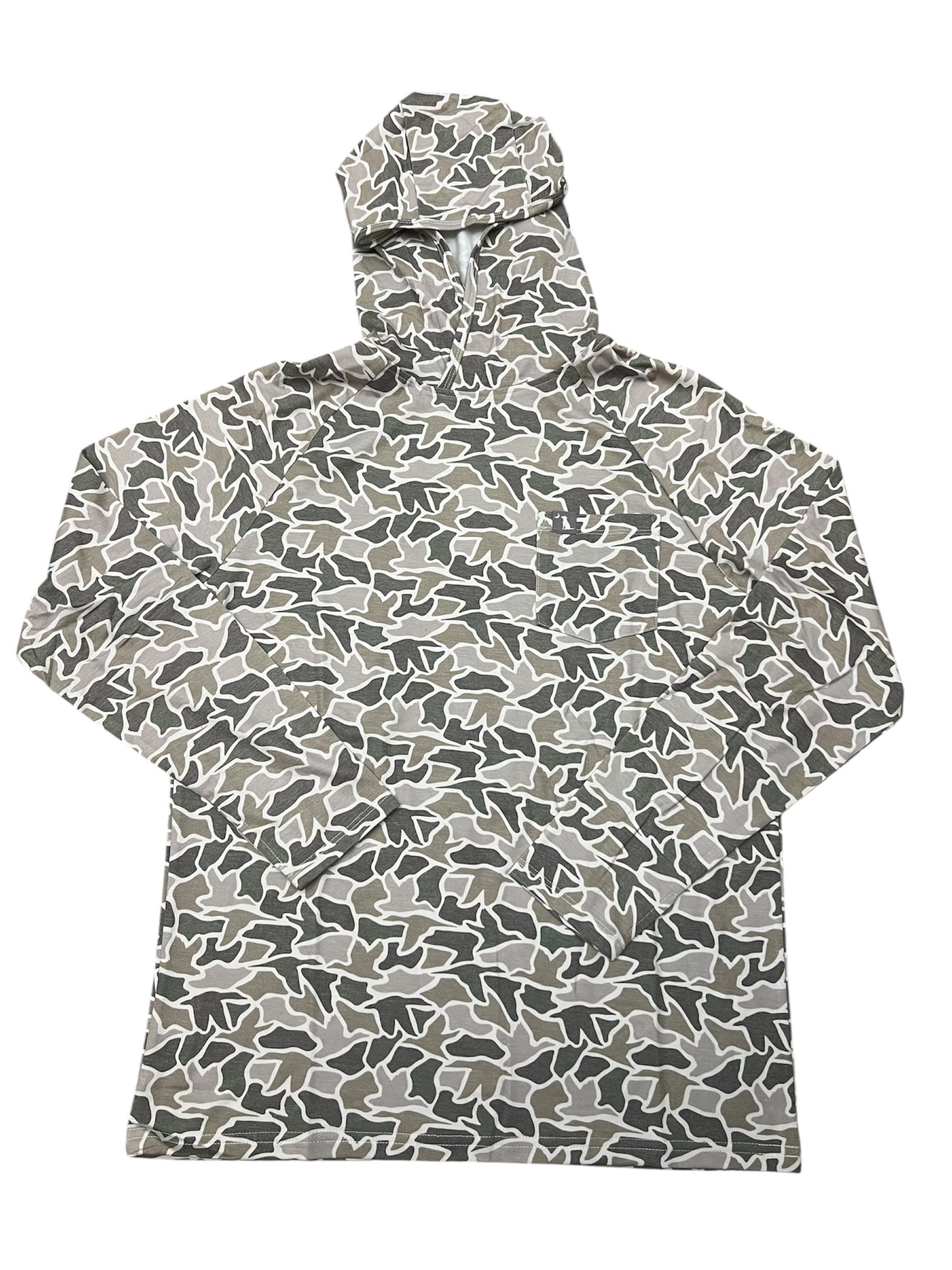 Local Boy Heather Blend Hoodie - Duck Camo