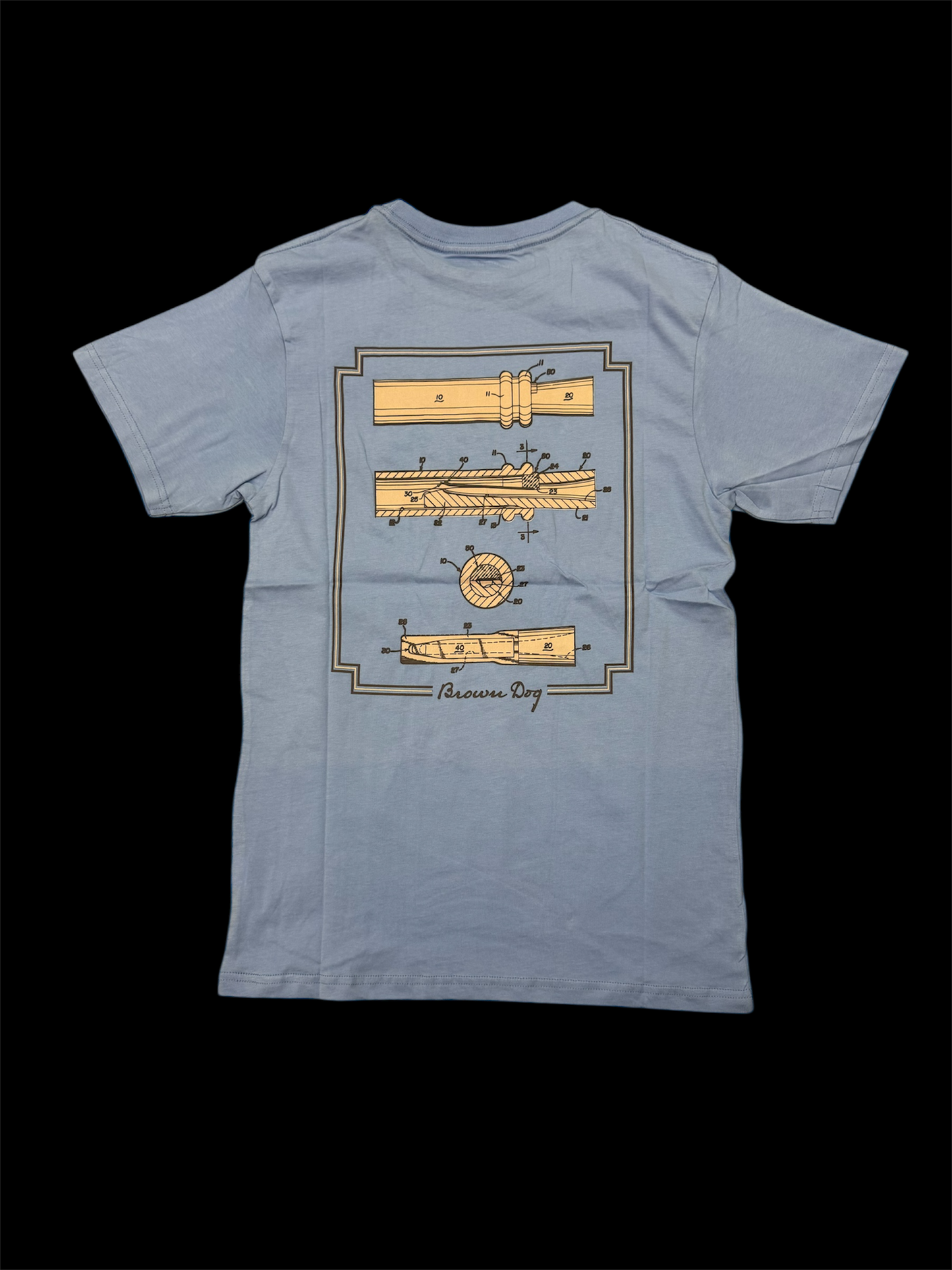 WBD Duck Calls Tee - Della Blue