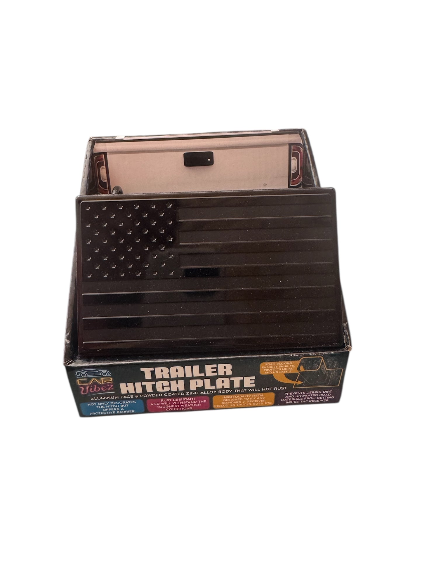 CV Trailer Hitch Plate Covers