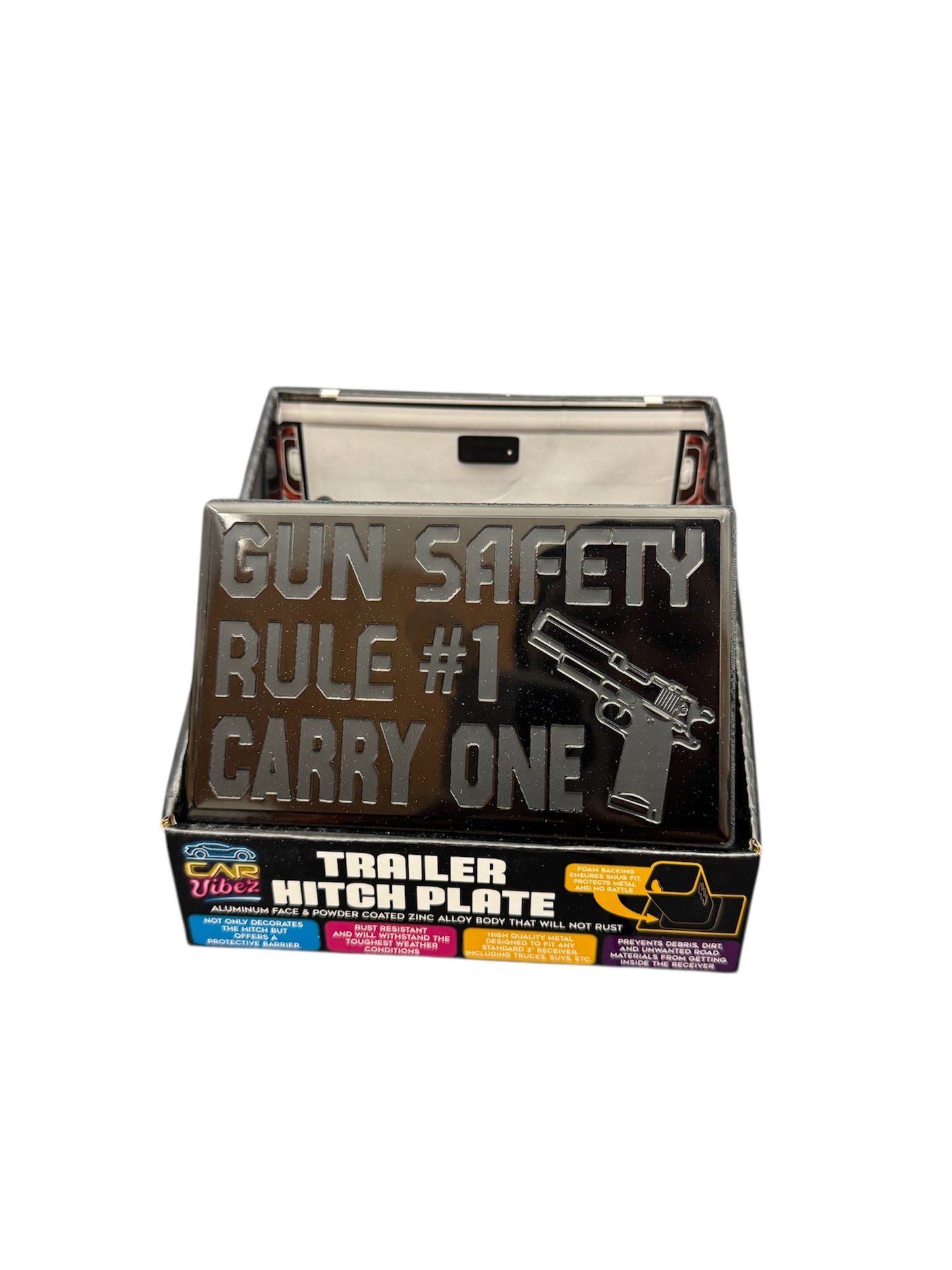 CV Trailer Hitch Plate Covers