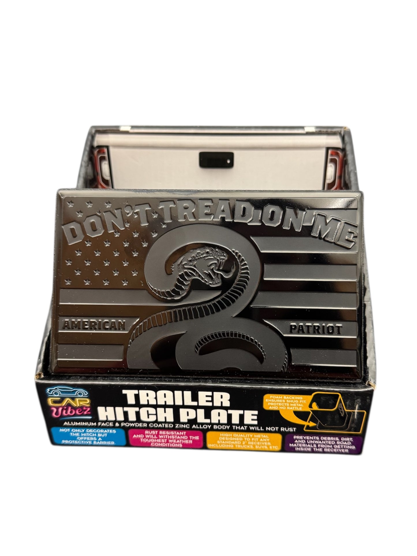CV Trailer Hitch Plate Covers