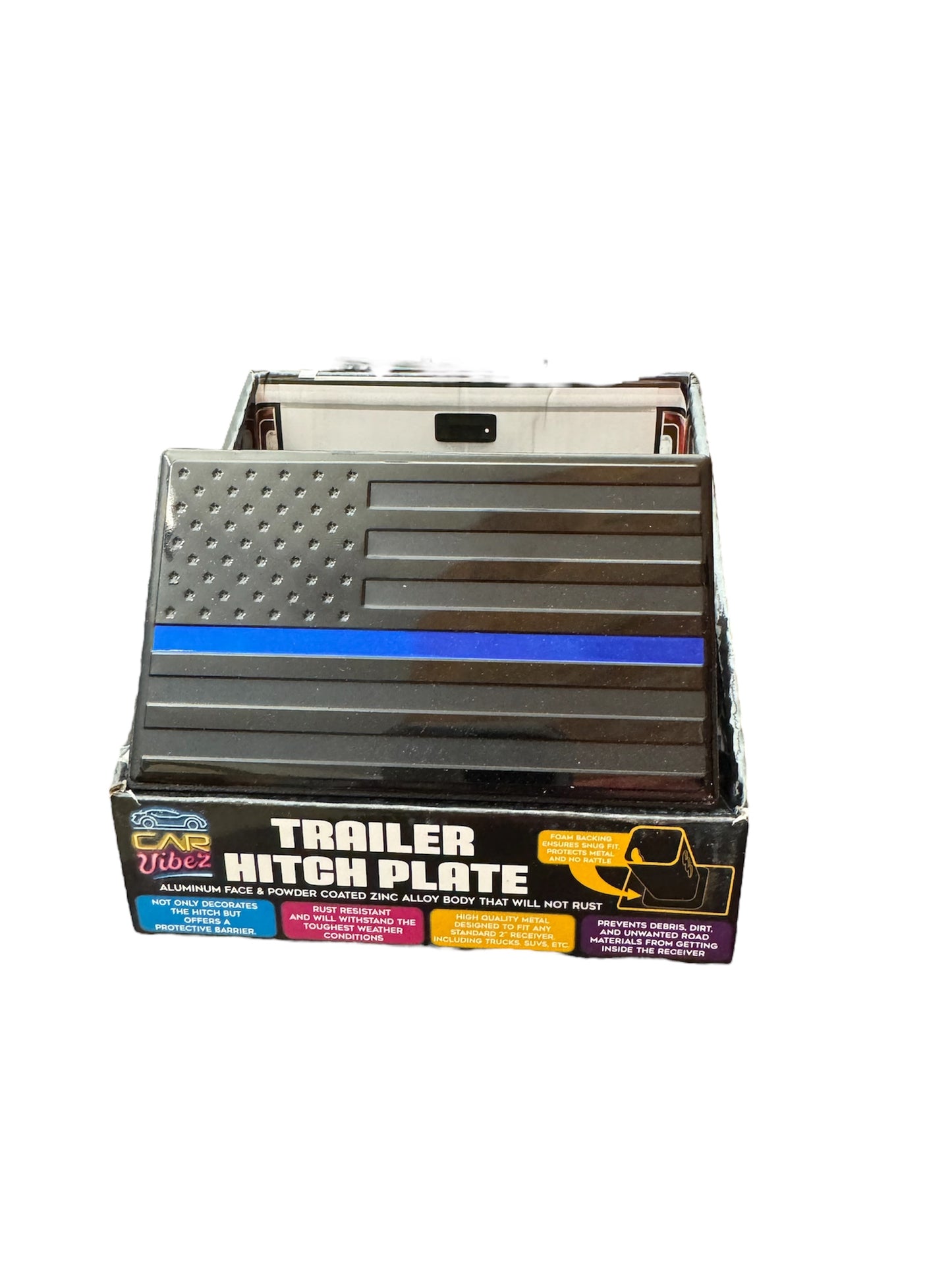 CV Trailer Hitch Plate Covers