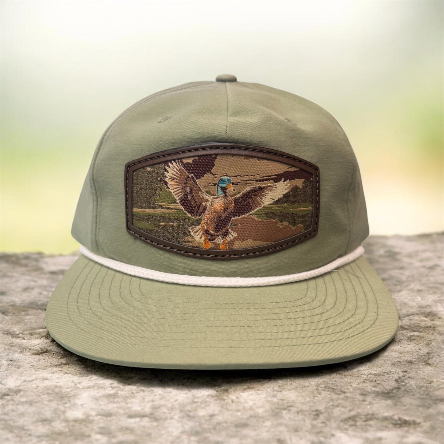 Zep-Pro Rope Mallard Hat - Sage/White