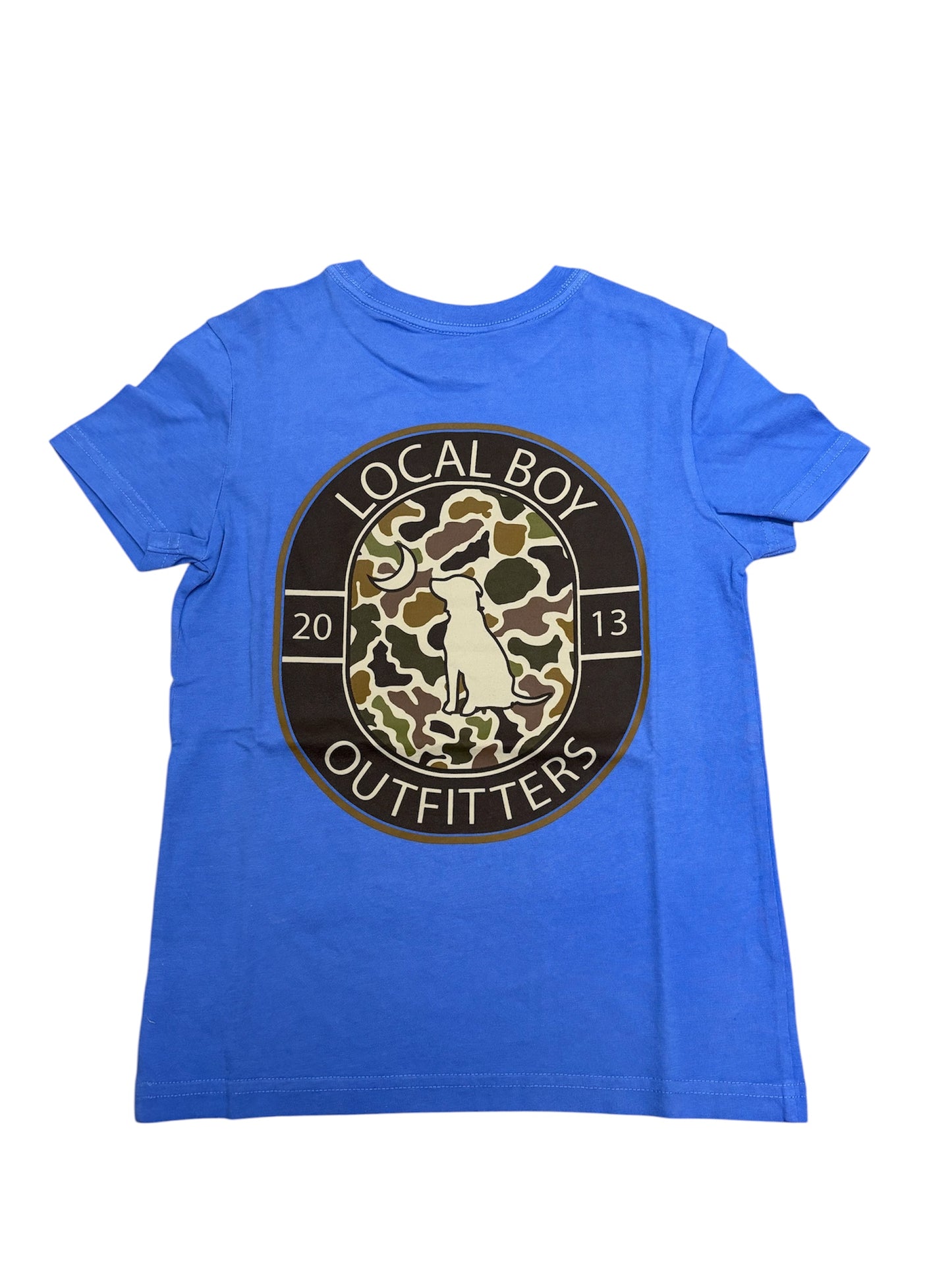 Local Boy Youth Vintage Crest Tee - Marina