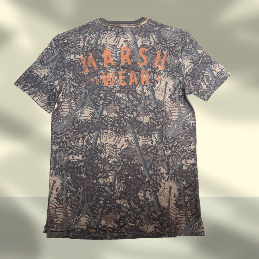 Marsh Wear Stackhouse Hagood SS Tee - Bushlan Camo