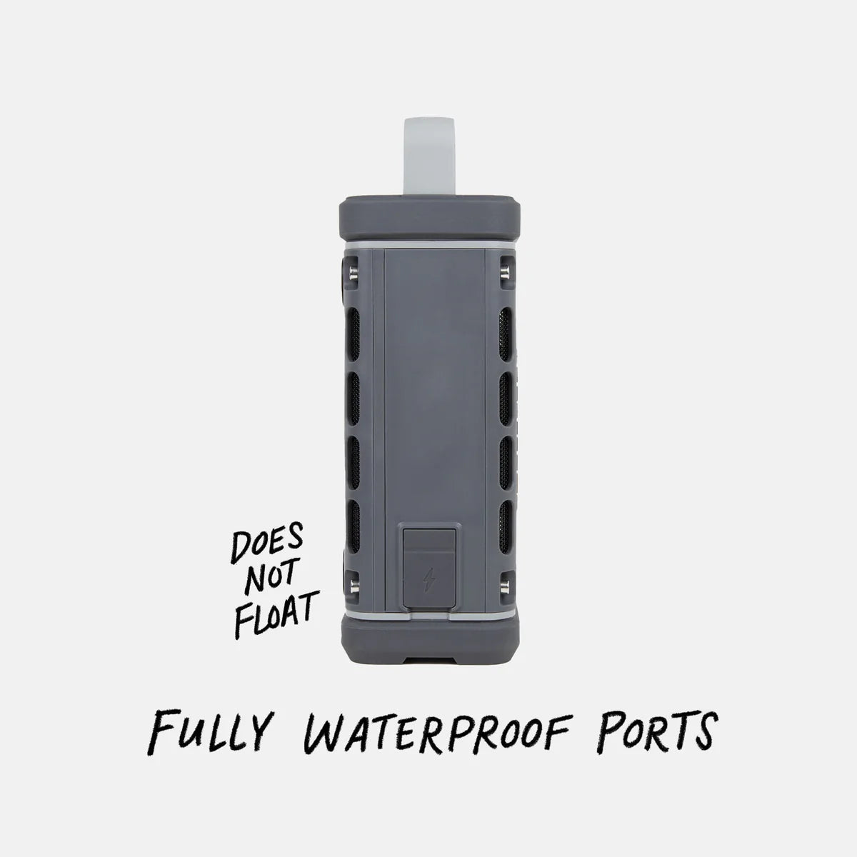 Turtlebox Ranger Waterproof Speaker - Gray