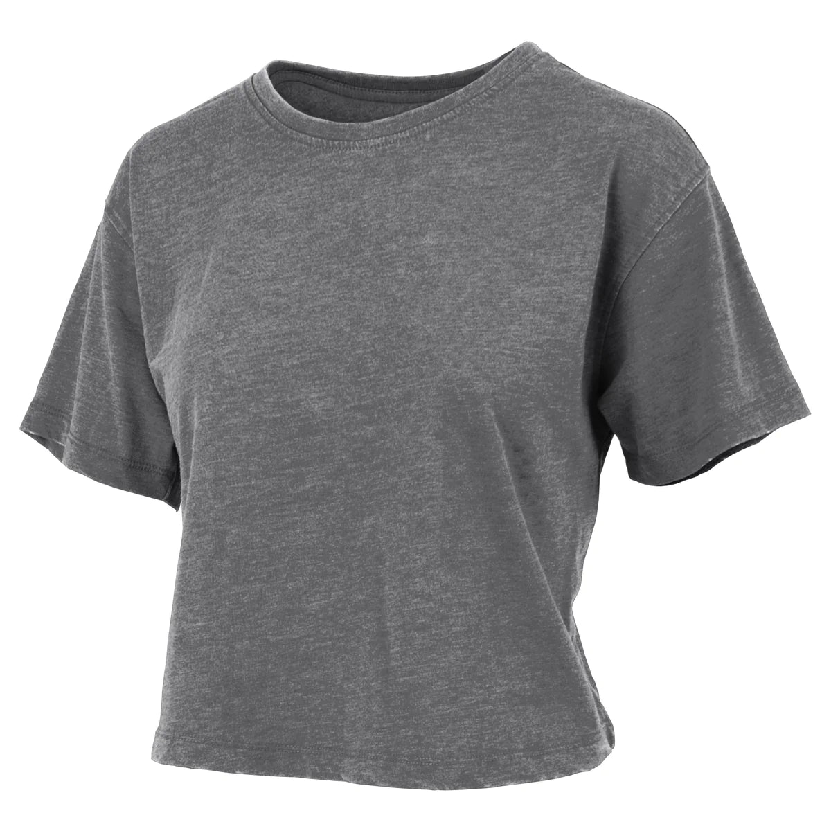 Royce Waist Length Vintage Washed Tee - Black