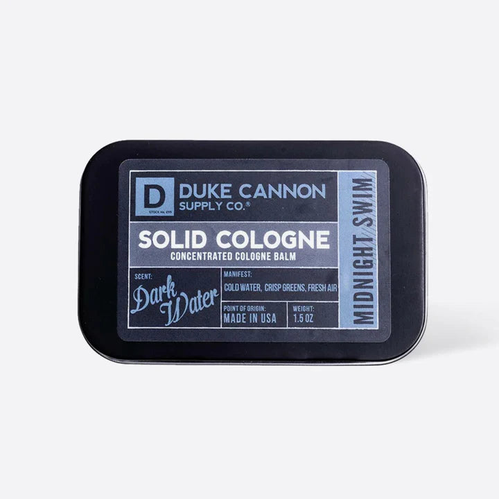 Duke Cannon Solid Cologne- Midnight Swim