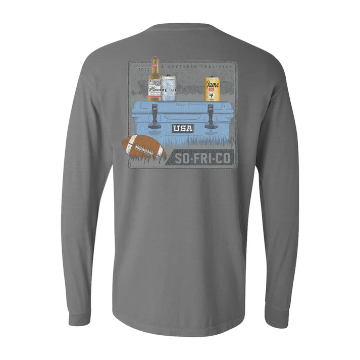 SoFriCo, A Southern Tradition Long Sleeve Tee - Granite