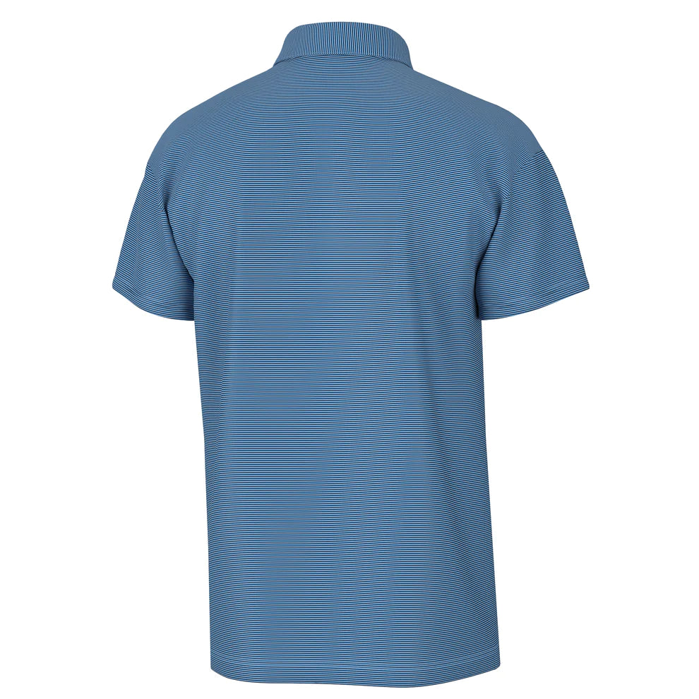 Local Boy Palm Polo - Navy/Light Blue