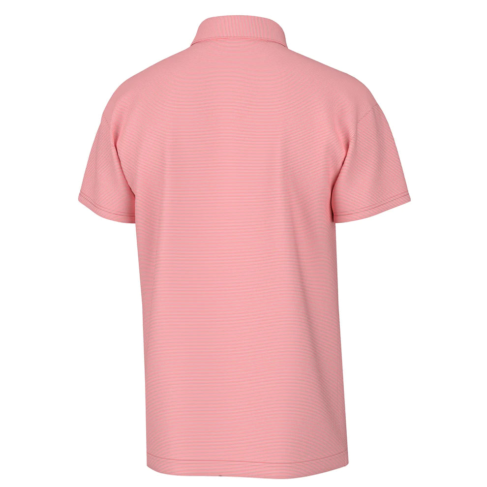 Local Boy Palm Polo - Salmon/Coral