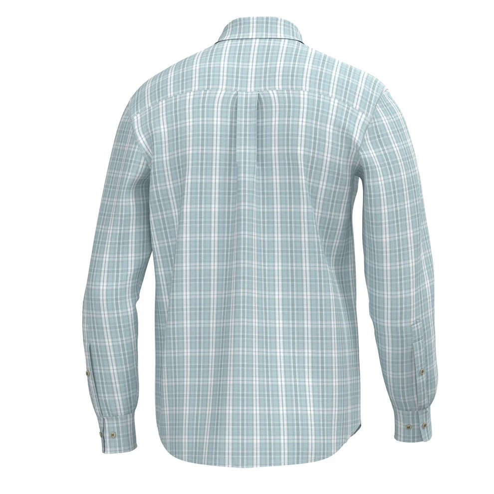Local boy Sherry Dress Shirt - Mist/Teal/Light Blue