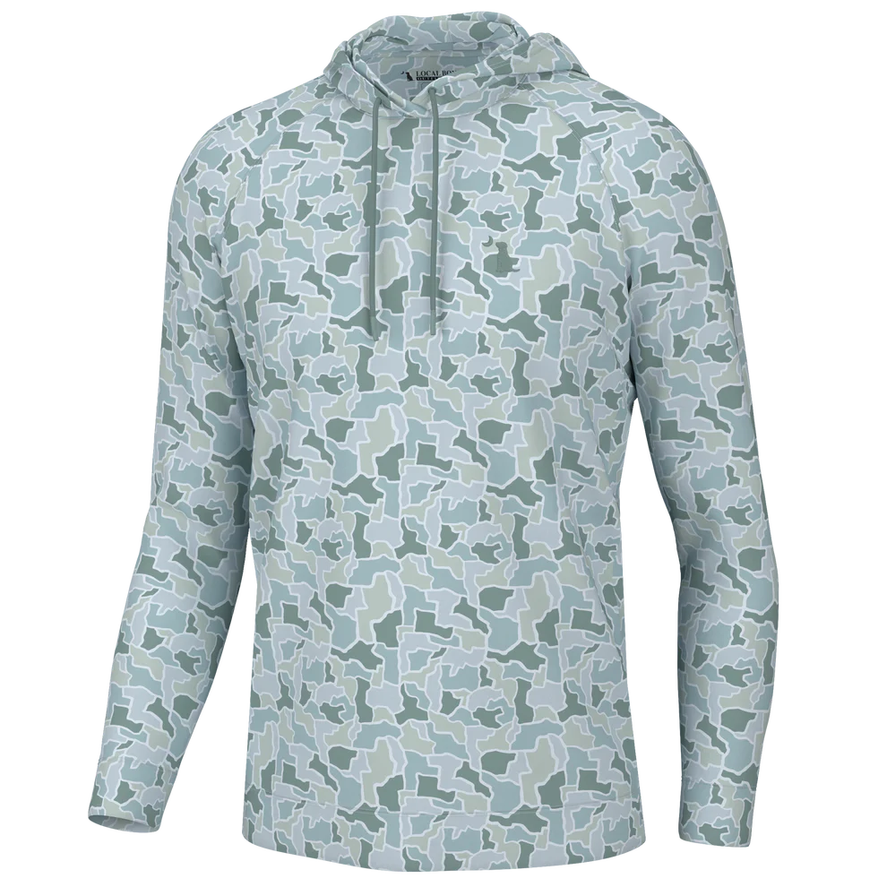 Local Boy Youth Hemlock Hoodie -Glacier Camo