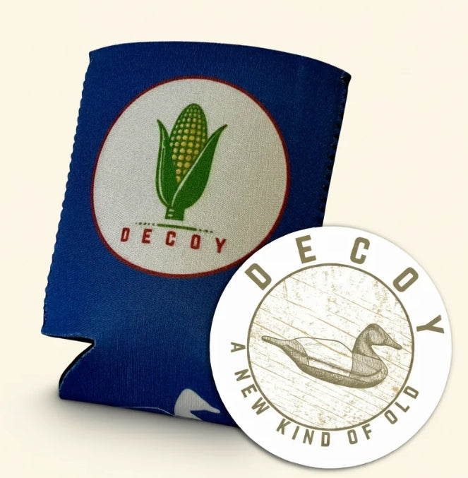 Dixie Decoy Neoprene Koozie Promo Pack - Yellow Decoy
