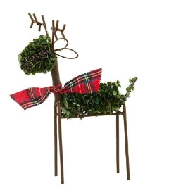 MP Boxwood Reindeer Sitters