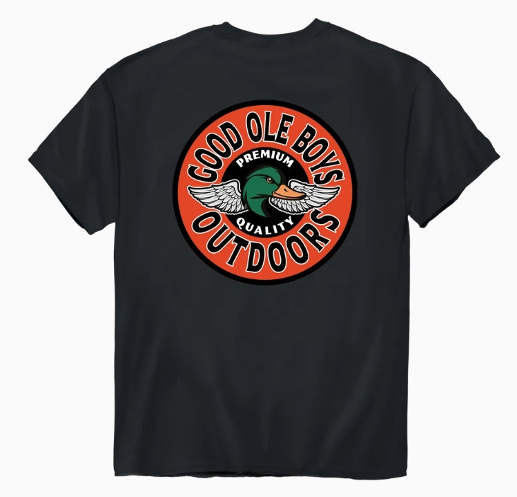 Good Ole Boys Tee Duck Wings - Graphite