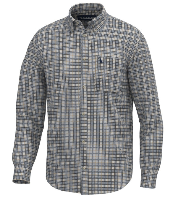 Local Boy Faulk Dress Shirt - Slate/Rust/Navy
