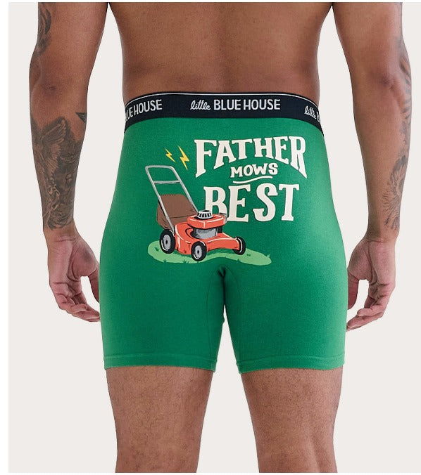 LBH Father Mows Best Men's Boxer Brief