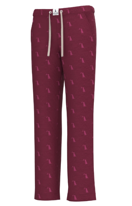 Local Girl Pajama Pants - Berry Dog & Moon