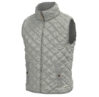 Local Boy Diamond Quilted Vest - Ash
