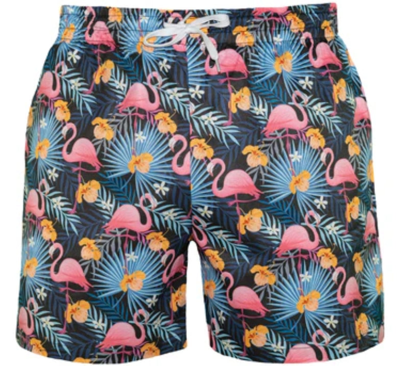 Meripex Retro Flamingo Swim Shorts