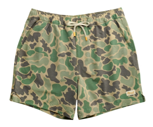 Marsh Wear Youth Fulton Volley Shorts - Green Mallard Camo