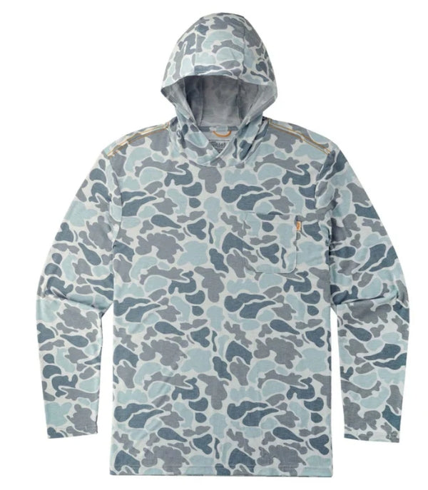 Marsh wear Buxton Hagood Hood - Silver Mallard Camo