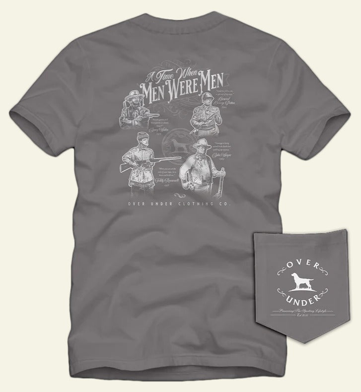 Over Under S/S When Men Were Men Tshirt - Hurricane