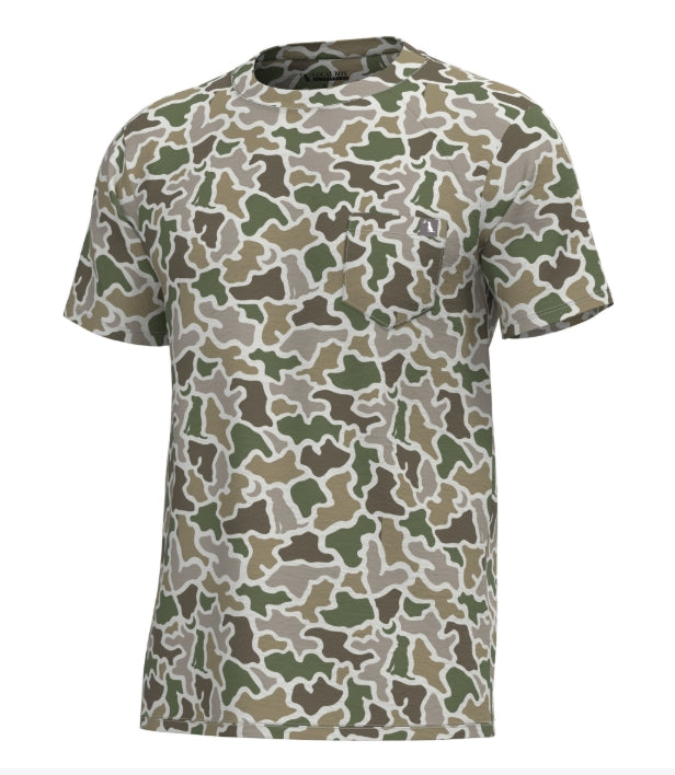 Local Boy Youth Heather Blend Crew - DC Dog & Moon Camo